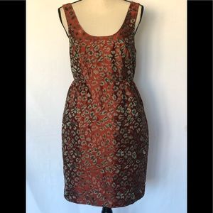 J Crew Embroidered Sheath Dress 6